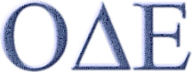 Omicron Delta Epsilon Greek letters