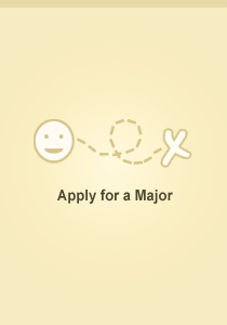 Apply for a major
