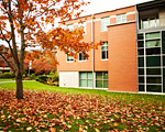 SPU Science Building during the Fall