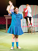Bonnie Prather performs in You're a Good Man, Charlie Brown