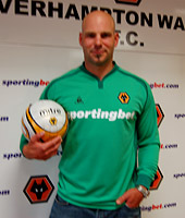 Marcus Hahnemann, 1993 alum and goalkeeper for the Wolverhampton Wanderers.