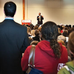 Ben Carson speaking at SPU