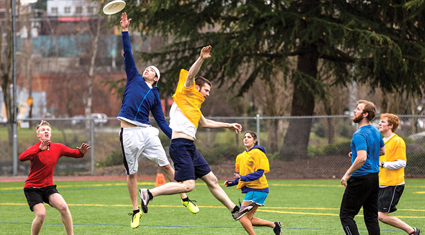 Ultimate Frisbee game