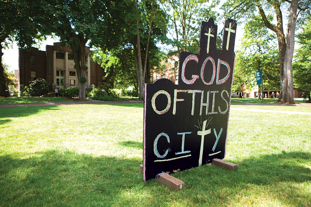 God of This City sign