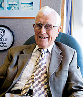 George Johnson '38, owner of George Johnson Realtors