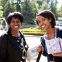 Photo: Parent and new student