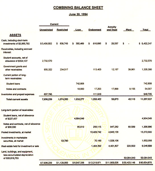 Graphic of Independent Auditor's Report Not Shown