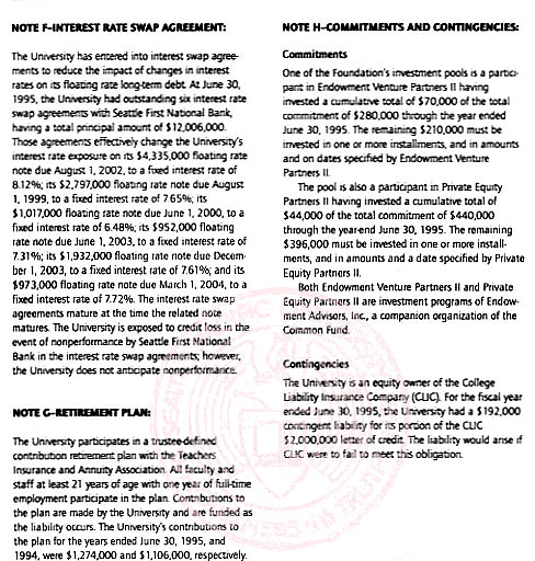 Graphic of Independent Auditor's Report Not 
Shown