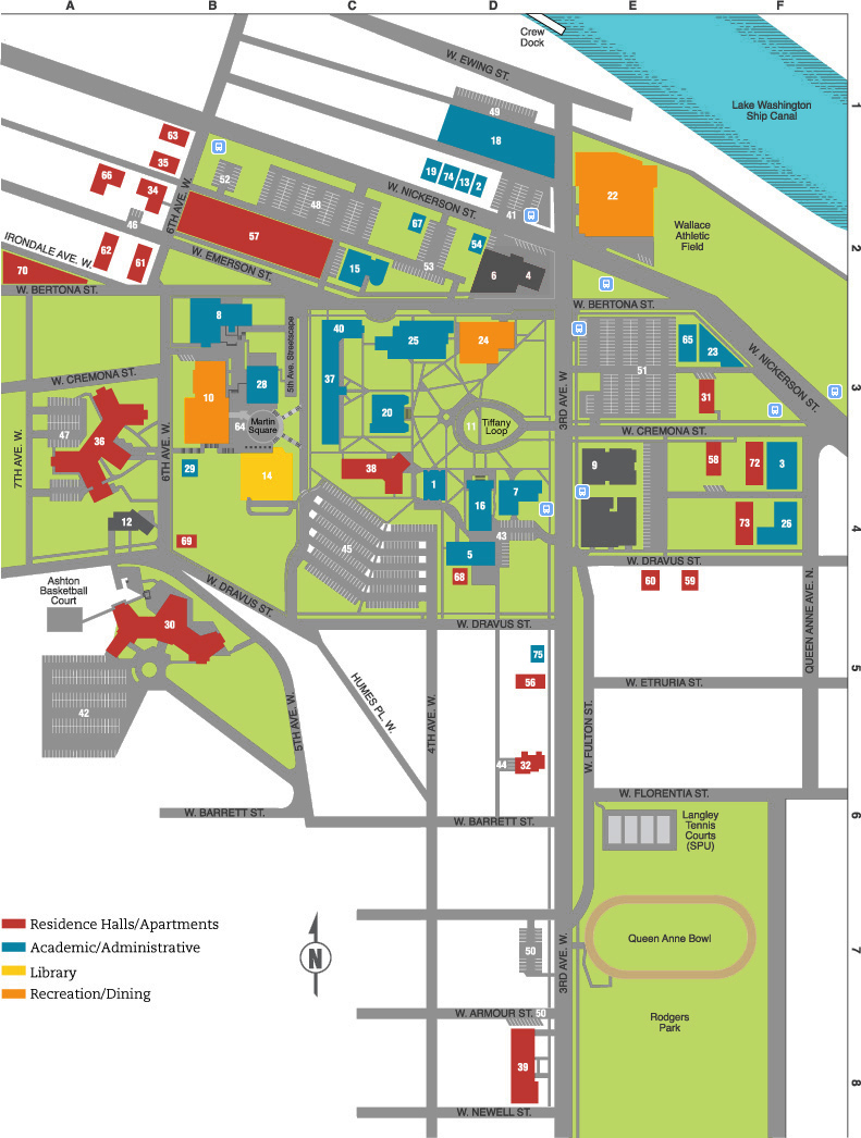 SPU Campus Map