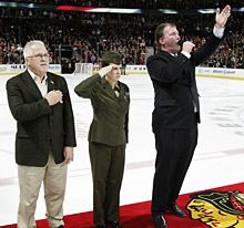 Jim Cornelison, Photos courtesy of the Chicago Blackhawks