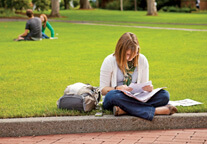 Student Studying